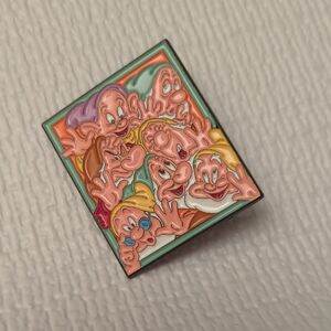 ❤️3/$10❤️ Unofficial Disney Seven Dwarves Colorful Cartoon Character Pin